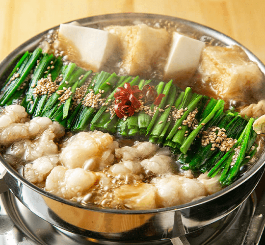 もつ鍋　しょうゆ