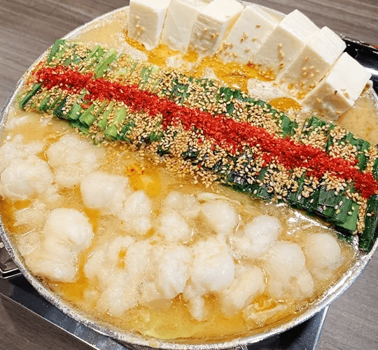 もつ鍋　から鍋